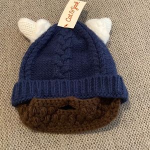 Cat & Jack Viking beanie with detachable beard